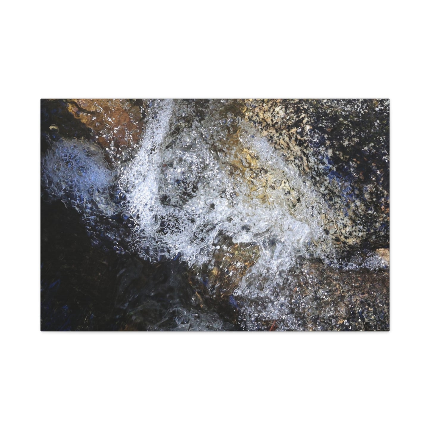 Liquid Stone - Unique Frameless Canvas Wall Art - Art By Earth
