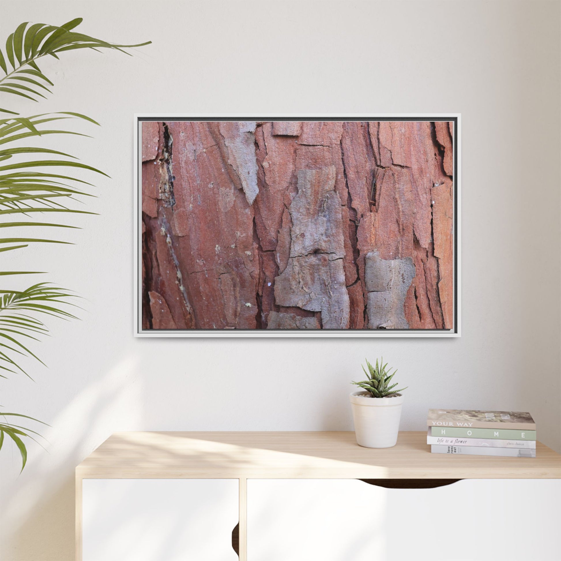 Peeling Bark - Unique Stretched Canvas Wall Art - Art By Earth