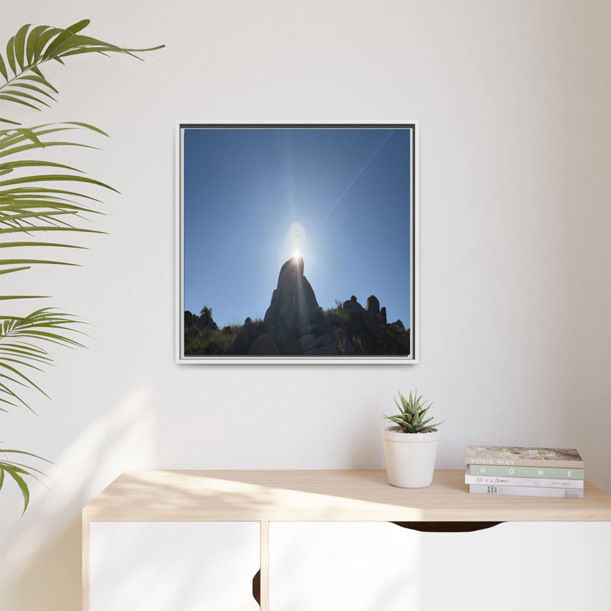 Sunburst - Unique Stretched Canvas Wall Art - Art By Earth