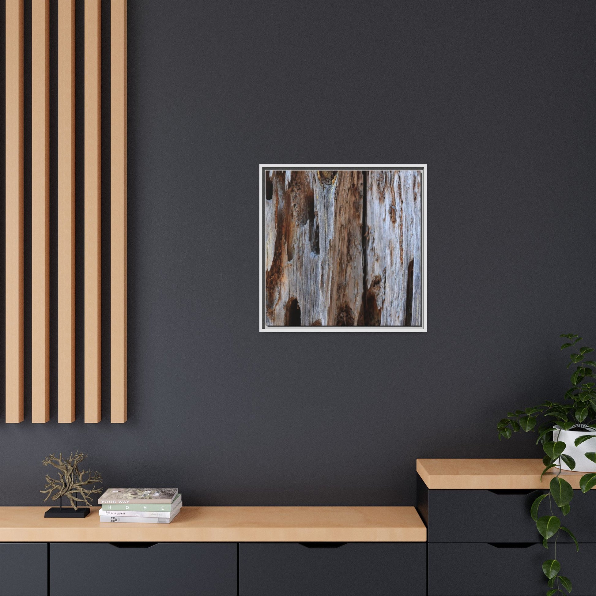 Decaying Splendor - Unique Stretched Canvas Wall Art - Art By Earth