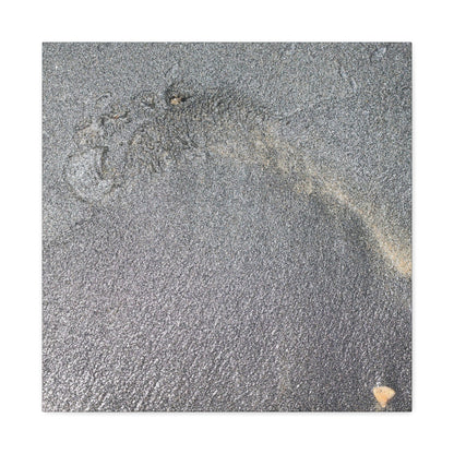 Ephemeral Whispers of Granite - Unique Frameless Canvas Wall Art - Art By Earth