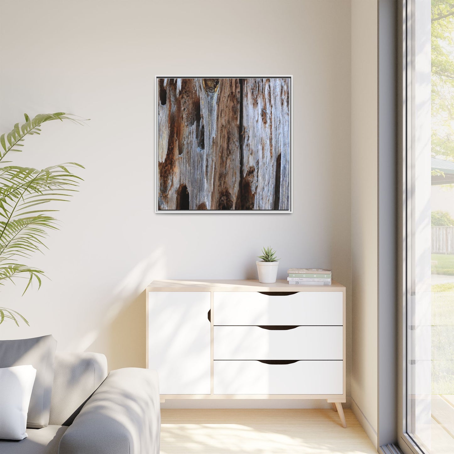 Decaying Splendor - Unique Stretched Canvas Wall Art - Art By Earth