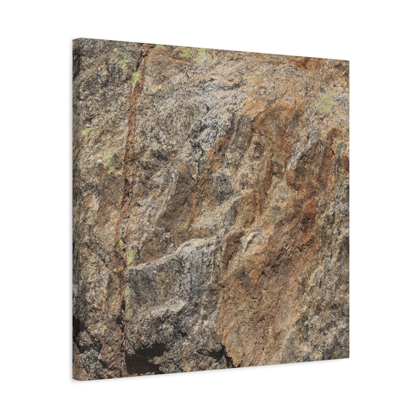 Erosion's Palette - Unique Frameless Canvas Wall Art - Art By Earth