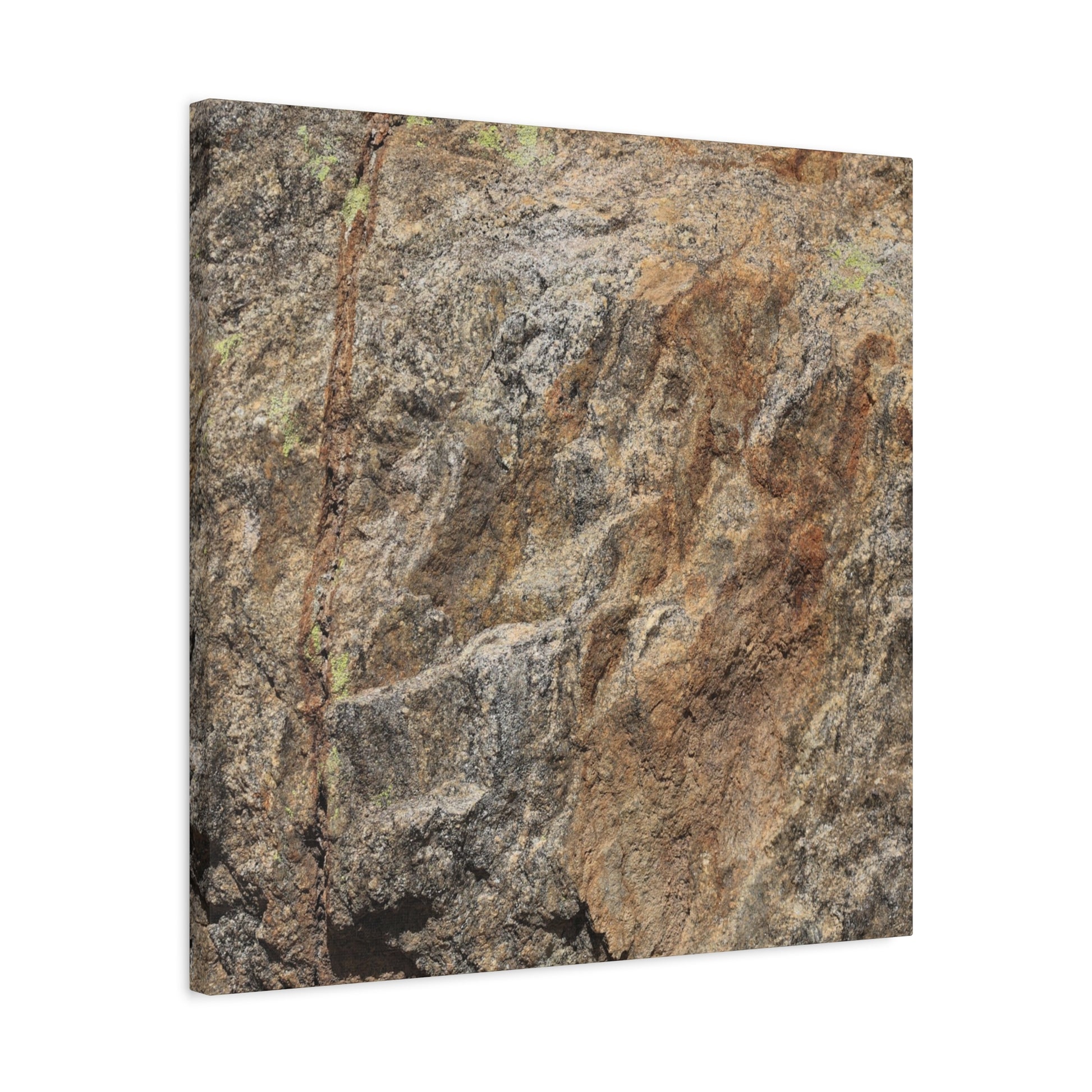 Erosion's Palette - Unique Frameless Canvas Wall Art - Art By Earth