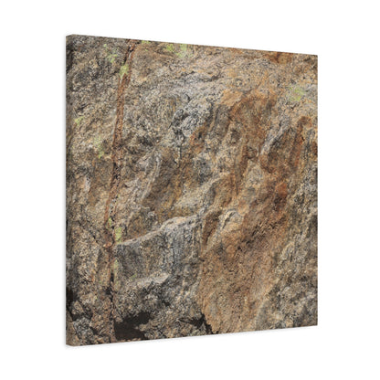 Erosion's Palette - Unique Frameless Canvas Wall Art - Art By Earth