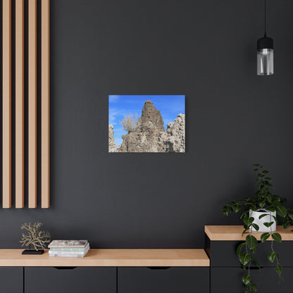 Towering Sentinels of Stone - Unique Frameless Canvas Wall Art