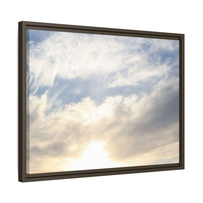 Sky's Ethereal Whisper - Unique Stretched Canvas Wall Art - Art By Earth