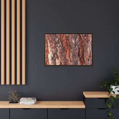 Wooden Mosaic - Unique Stretched Canvas Wall Art