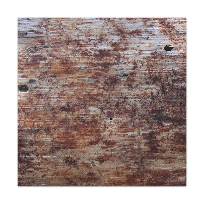 Decaying Memoir - Unique Frameless Canvas Wall Art - Art By Earth