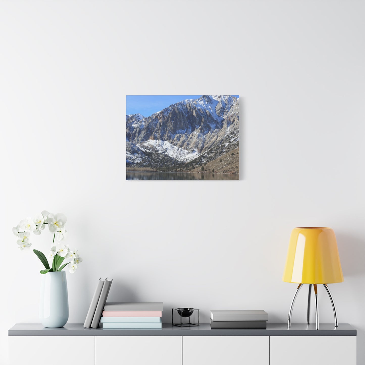 Reflections of Solitude - Unique Frameless Canvas Wall Art