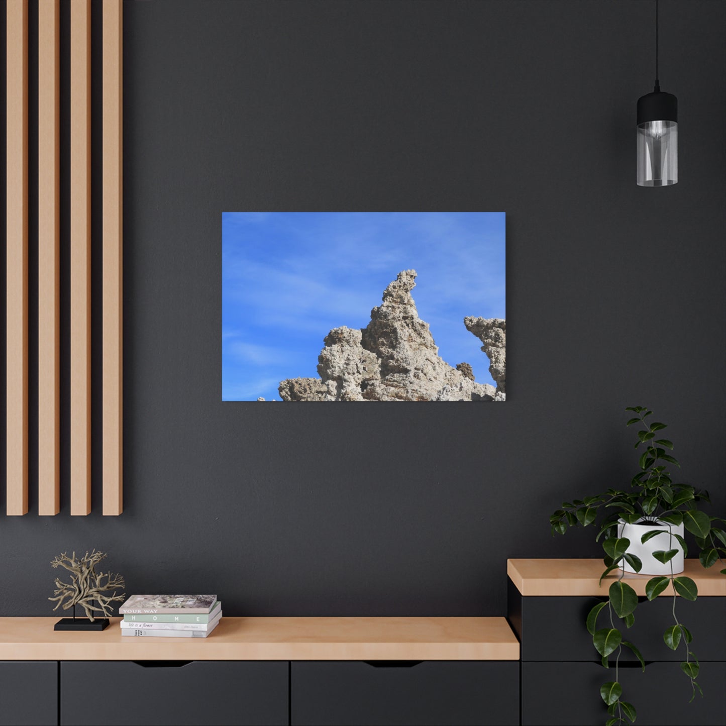Celestial Spires - Unique Frameless Canvas Wall Art