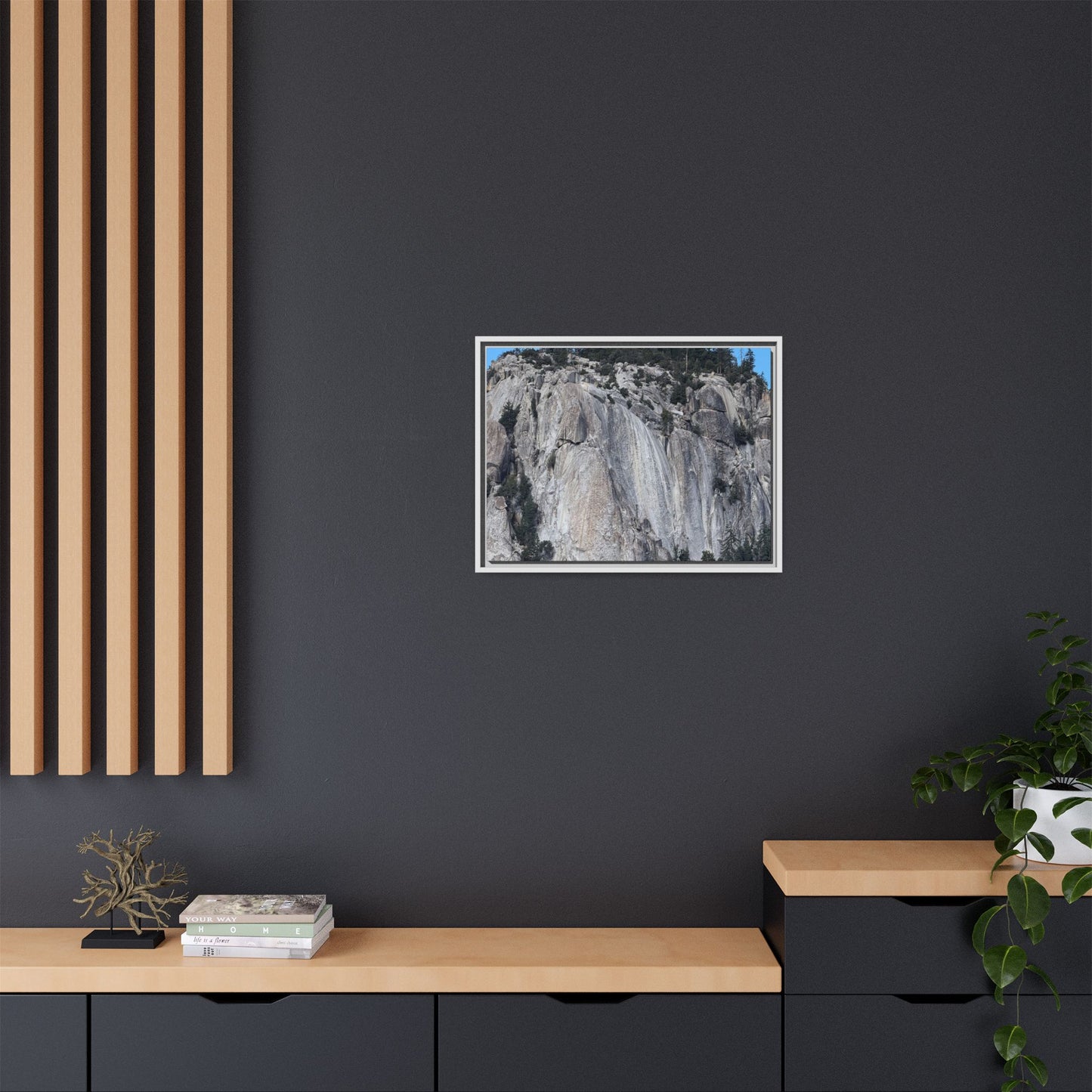 Granite Monument - Unique Stretched Canvas Wall Art - Art By Earth