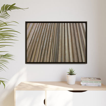 Wooden Whispers - Unique Stretched Canvas Wall Art - Art By Earth