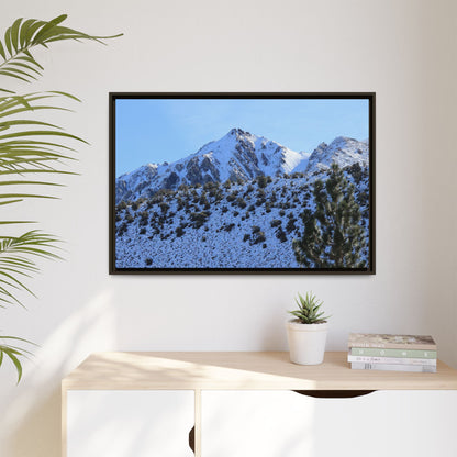 Snow's Embrace - Unique Stretched Canvas Wall Art
