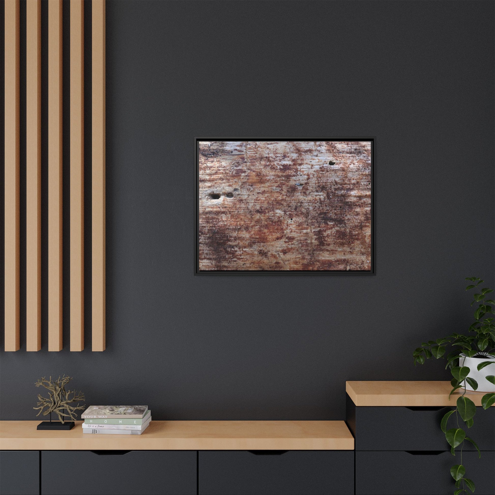 Rustic Textures - Unique Stretched Canvas Wall Art - Art By Earth