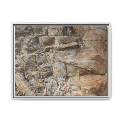 Sandstone Symphony - Unique Stretched Canvas Wall Art - Art By Earth