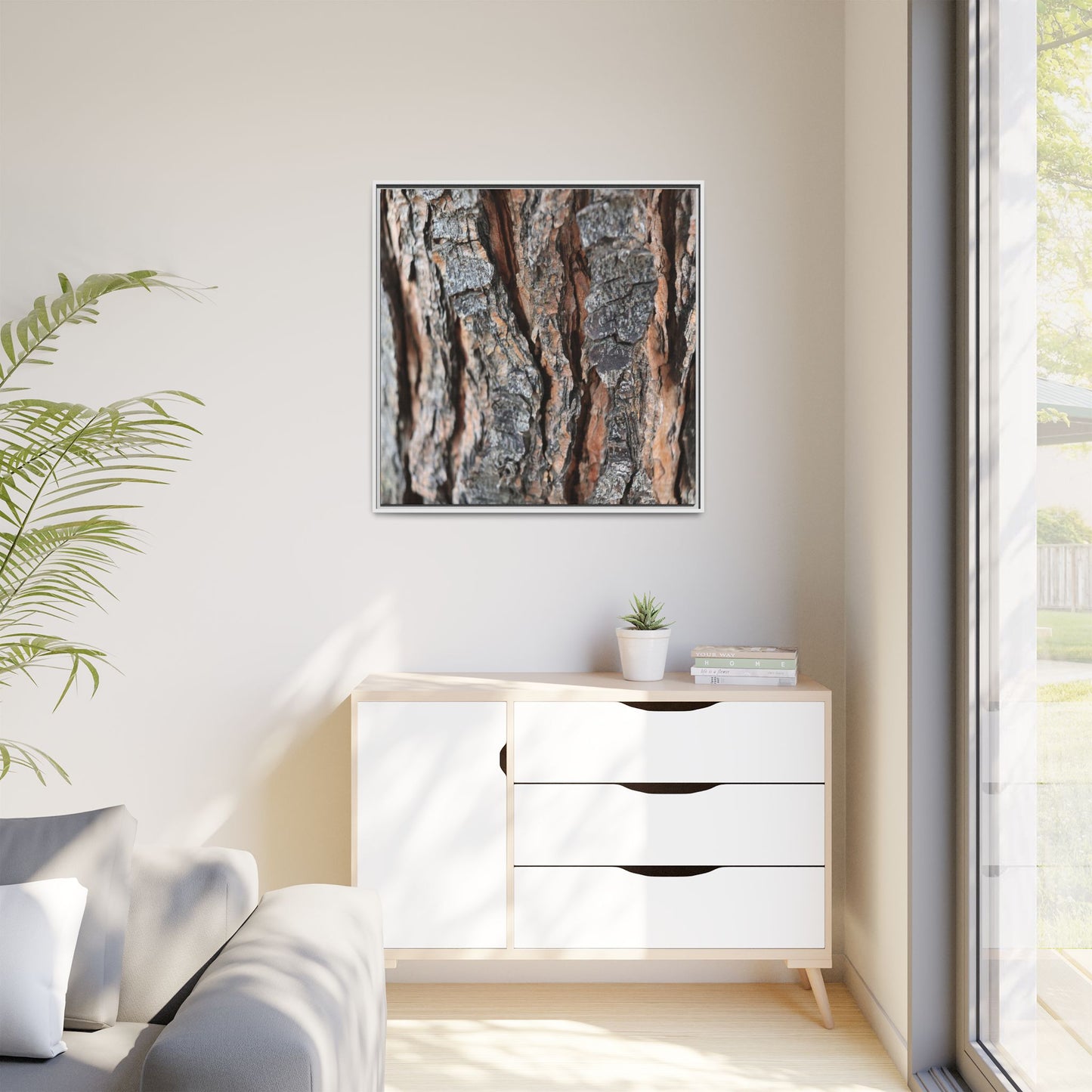 Fractured Nature - Unique Stretched Canvas Wall Art - Art By Earth