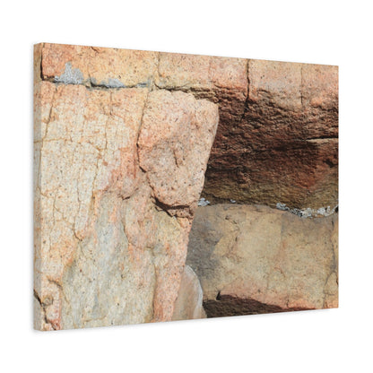 Layered Echoes - Unique Frameless Canvas Wall Art - Art By Earth