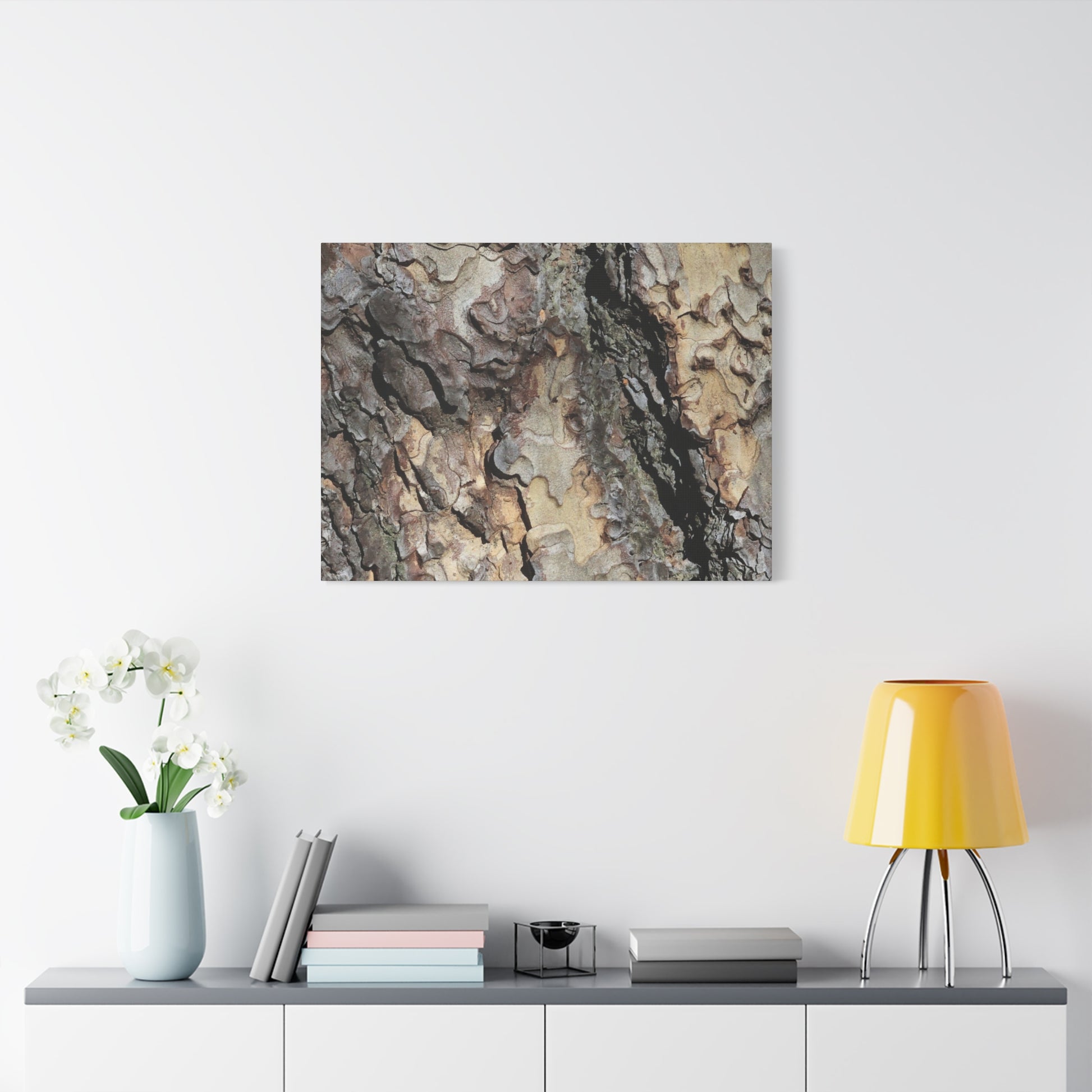 Wooden Labyrinth - Unique Frameless Canvas Wall Art - Art By Earth