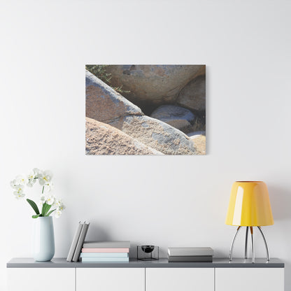 Rocky Shelter - Unique Frameless Canvas Wall Art