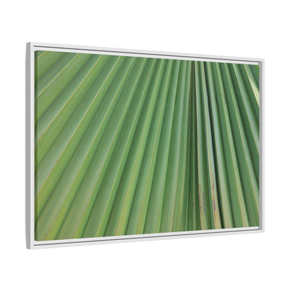 Emerald Rays - Unique Stretched Canvas Wall Art - Art By Earth