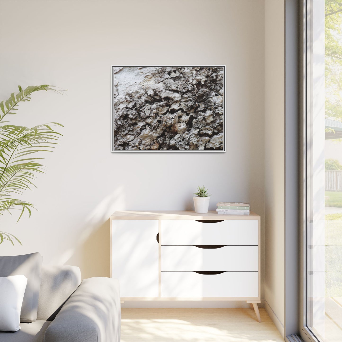 Cracked Terrain - Unique Stretched Canvas Wall Art - Art By Earth