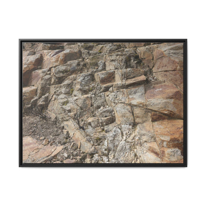 Stone's Silent Story - Unique Stretched Canvas Wall Art - Art By Earth