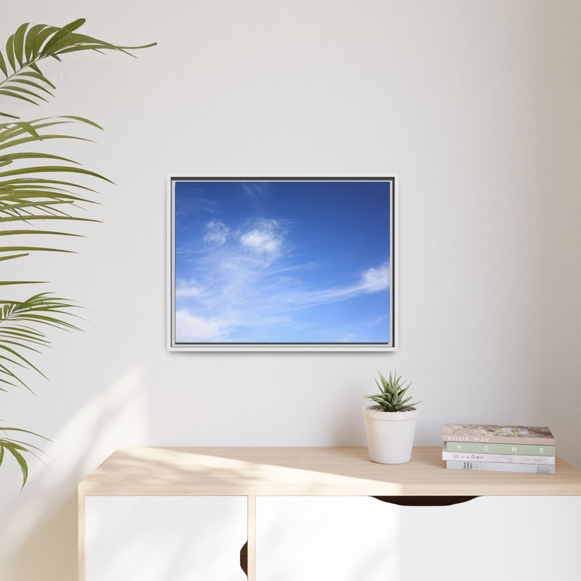 Blue Serenity - Unique Stretched Canvas Wall Art - Art By Earth