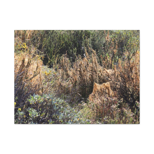 Sagebrush Desert Landscape - Unique Frameless Canvas Wall Art - Art By Earth