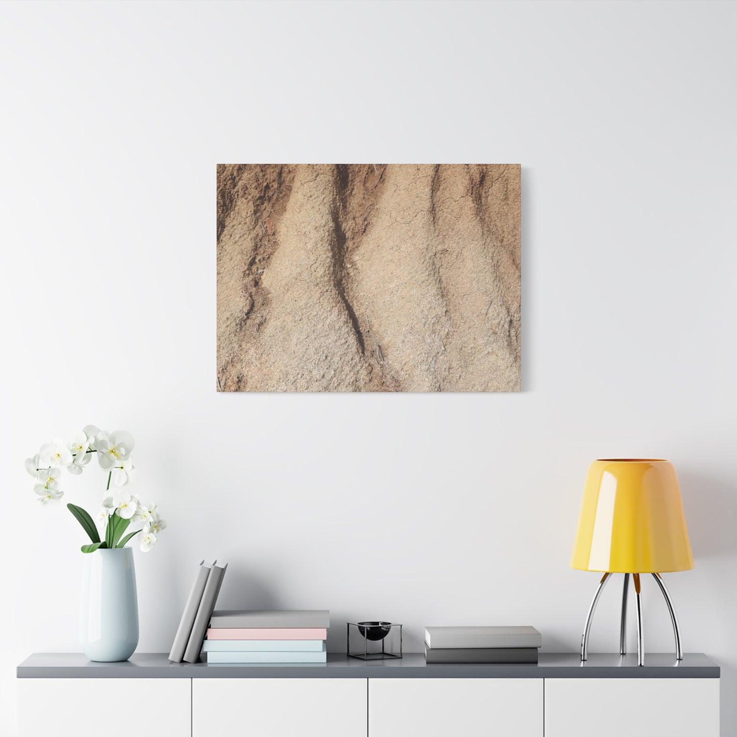 Weathered Earth - Unique Frameless Canvas Wall Art - Art By Earth