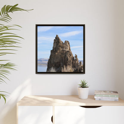 Tufa Towers of Silence - Unique Stretched Canvas Wall Art