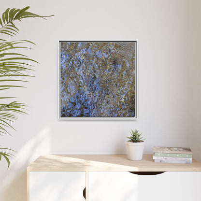 Aquatic Reflections - Unique Stretched Canvas Wall Art - Art By Earth