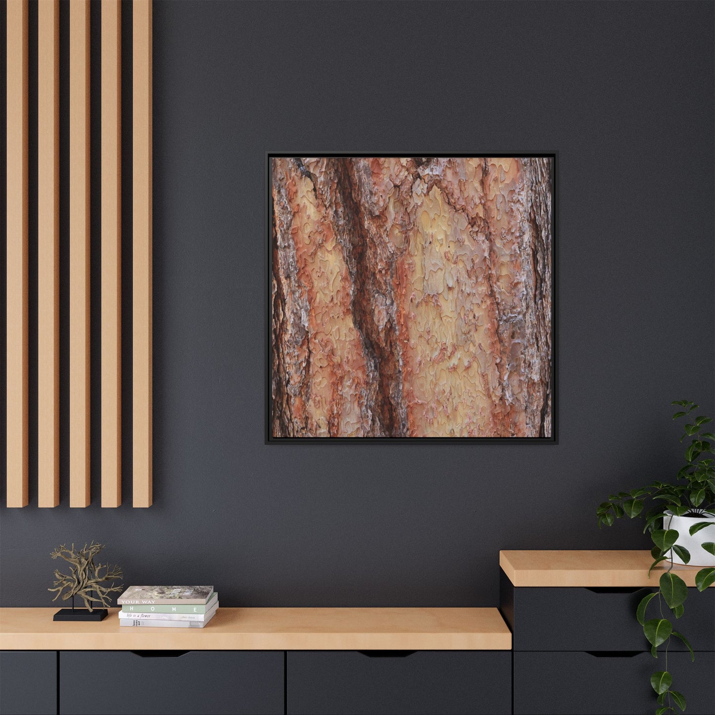 Rustic Rhythms - Unique Stretched Canvas Wall Art - Art By Earth