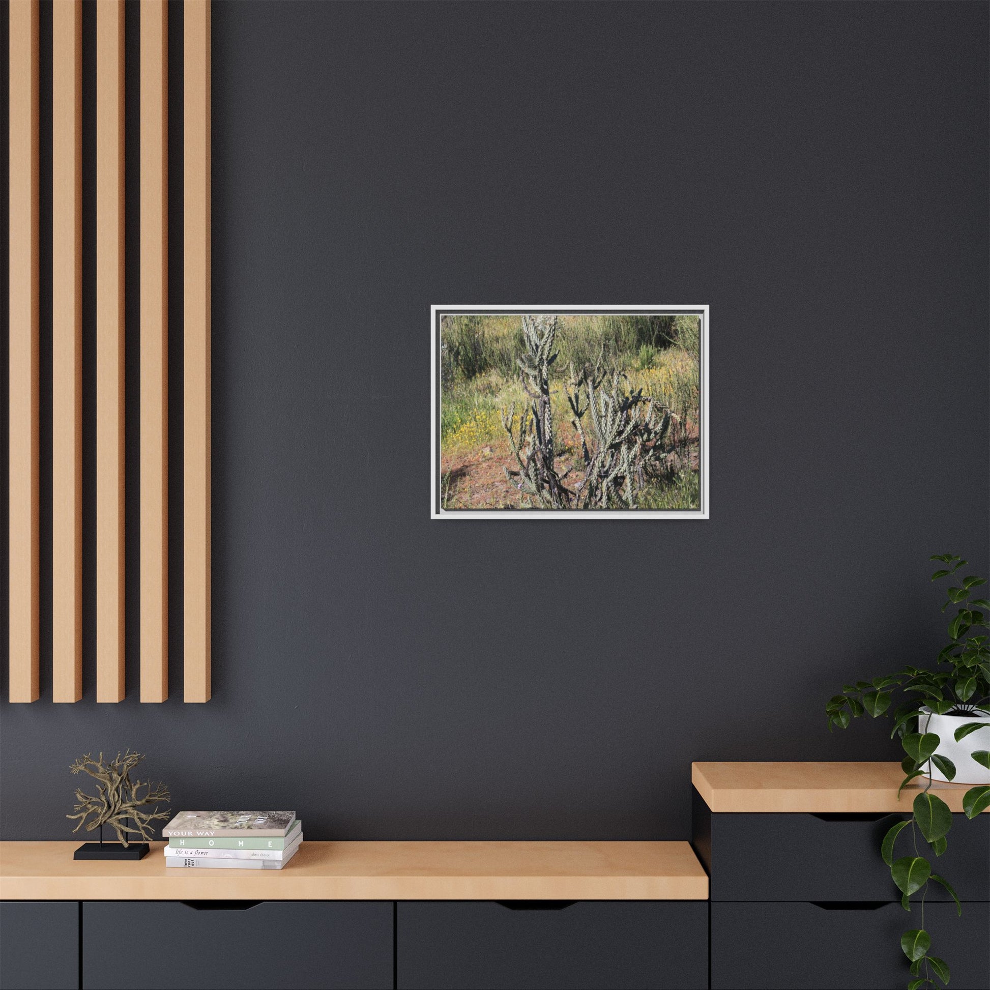 Wildflower Meadow - Unique Stretched Canvas Wall Art - Art By Earth