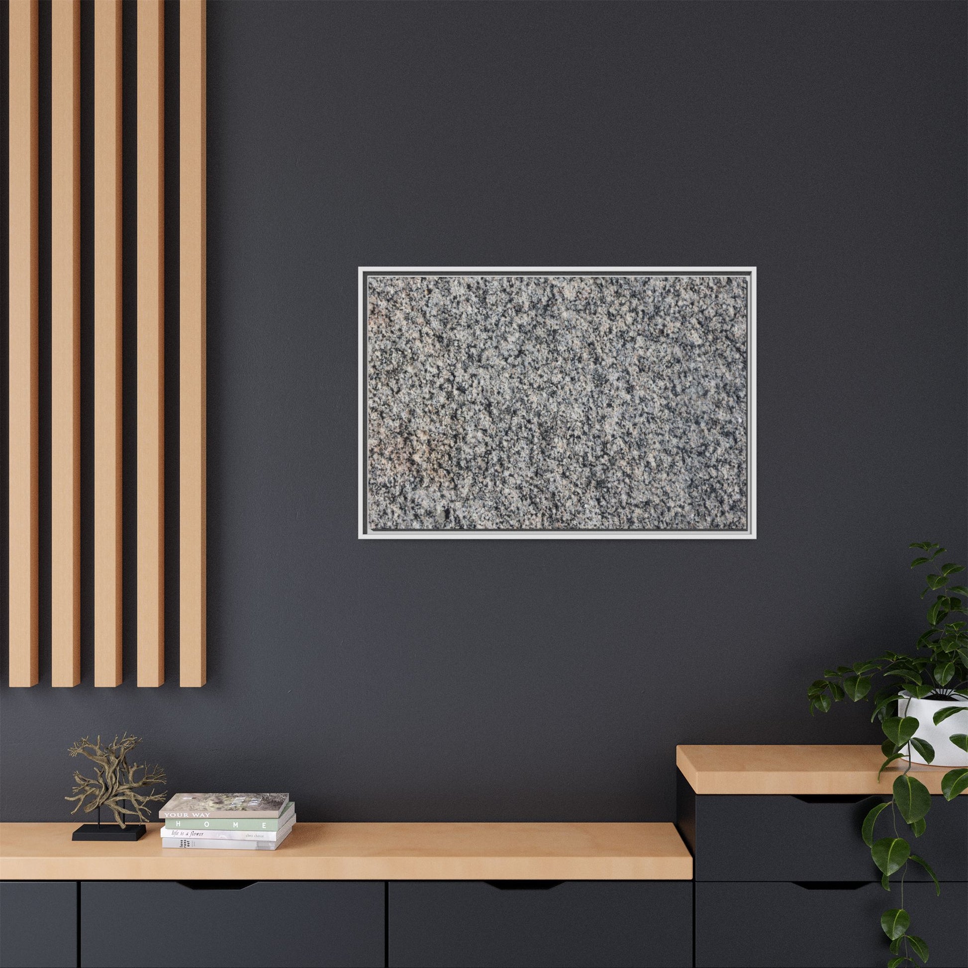 Crystalline Fusion - Unique Stretched Canvas Wall Art - Art By Earth