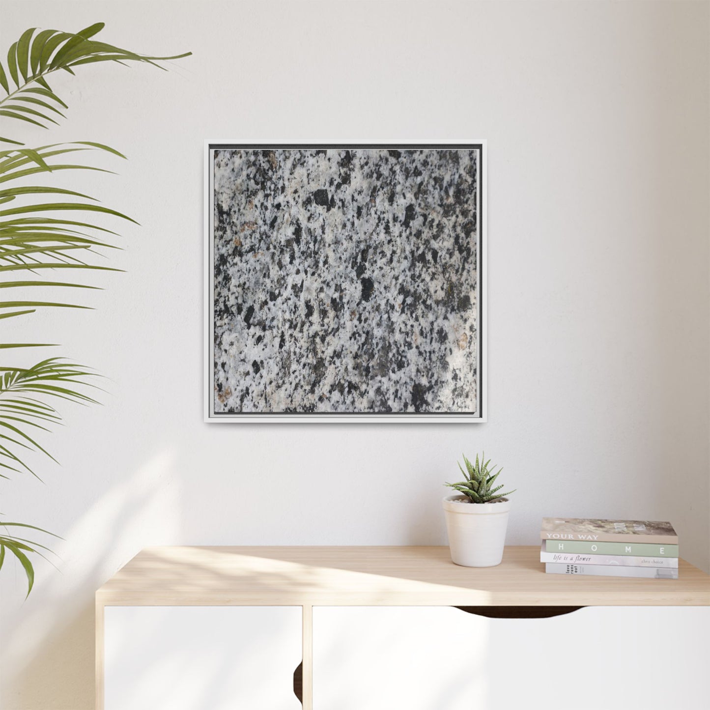 Granite Song - Unique Stretched Canvas Wall Art - Art By Earth