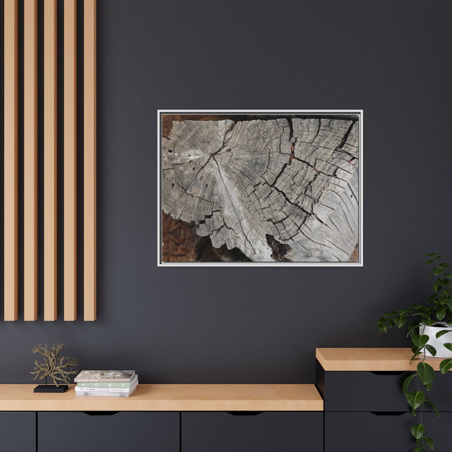 Time's Signature - Unique Stretched Canvas Wall Art - Art By Earth