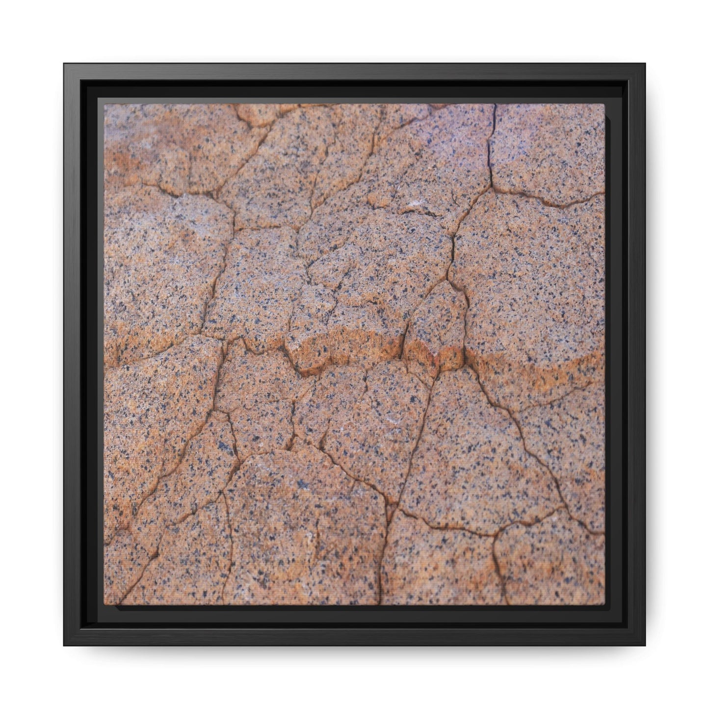 Fragmented Earth - Unique Stretched Canvas Wall Art - Art By Earth