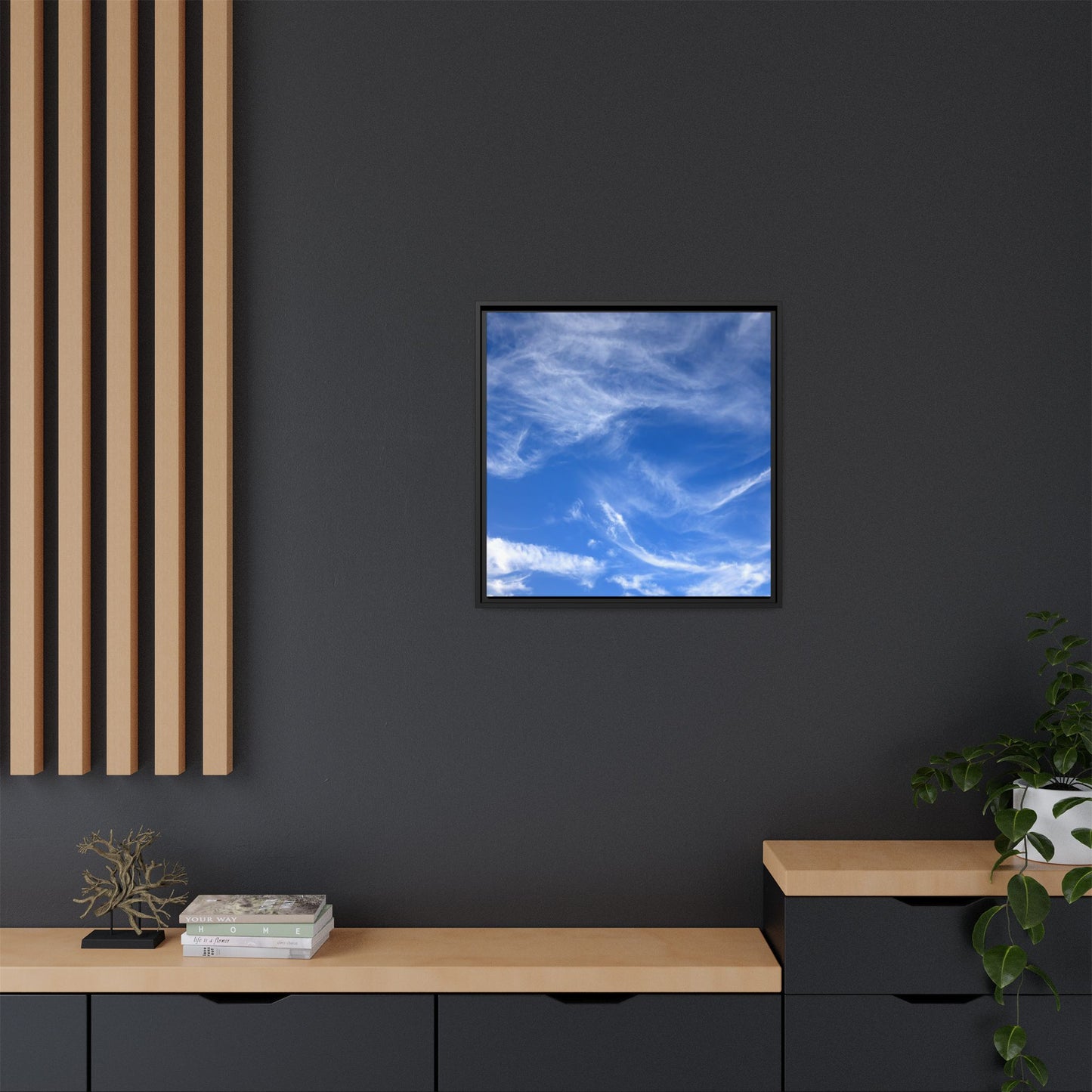 Cloudscape Reverie - Unique Stretched Canvas Wall Art - Art By Earth