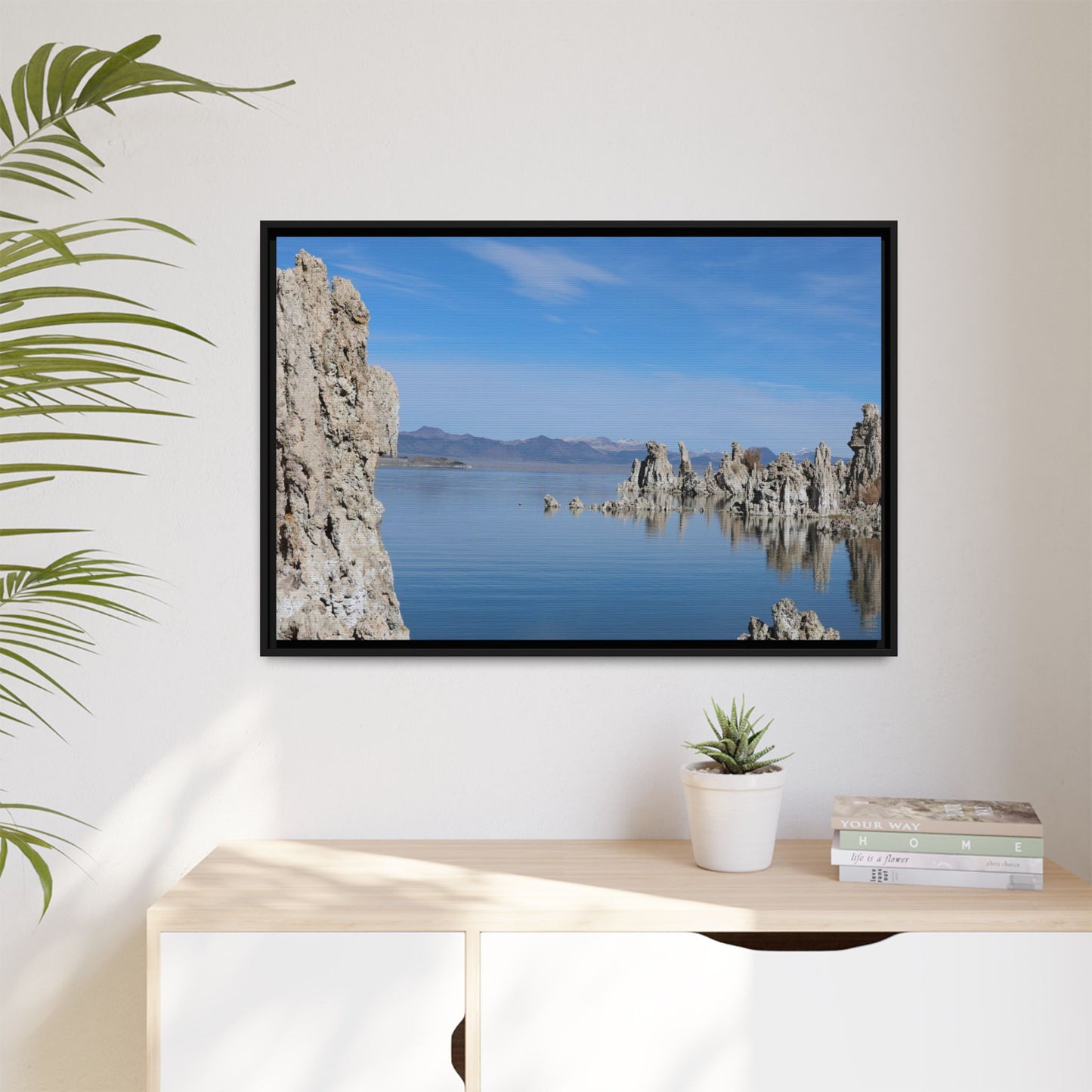 Liquid Mirrors - Unique Stretched Canvas Wall Art