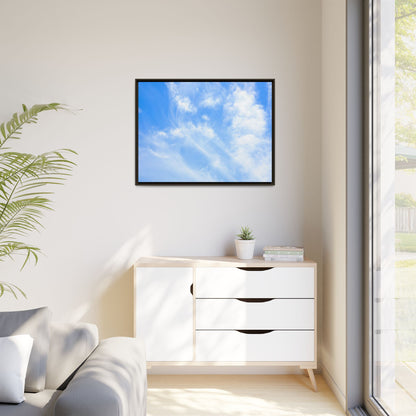 Azure Dreaming - Unique Stretched Canvas Wall Art - Art By Earth