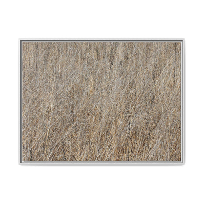 Dry Straw Symphony - Unique Stretched Canvas Wall Art - Art By Earth