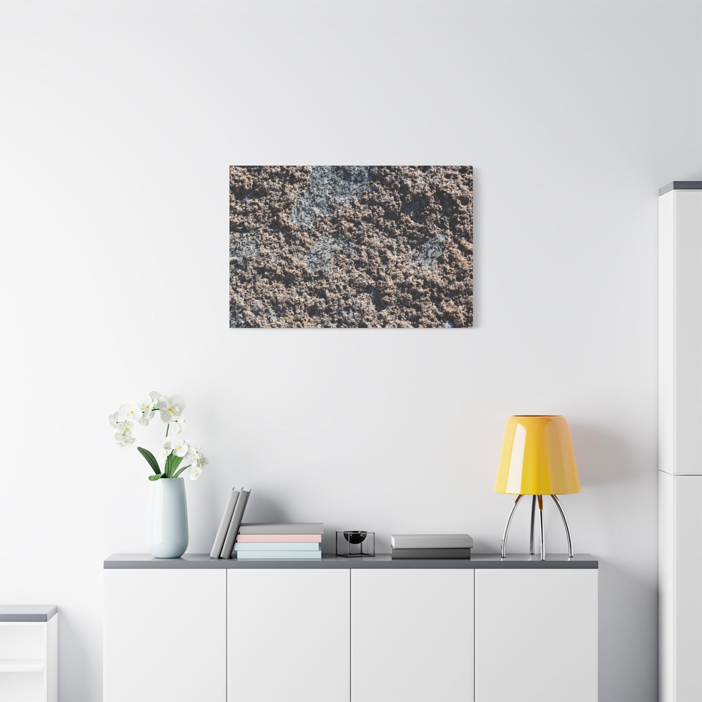 Earth's Texture - Unique Frameless Canvas Wall Art