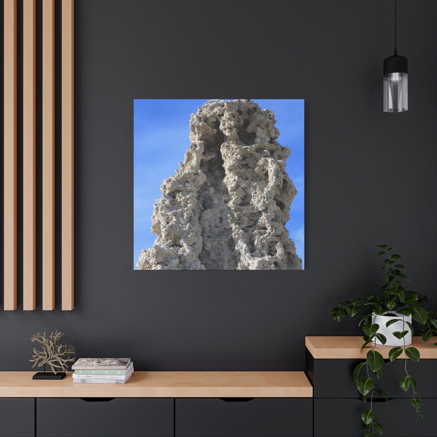 Calcified Whispers - Unique Frameless Canvas Wall Art