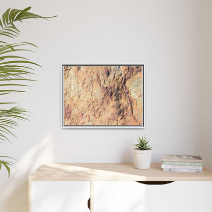 Fractal Stone - Unique Stretched Canvas Wall Art - Art By Earth