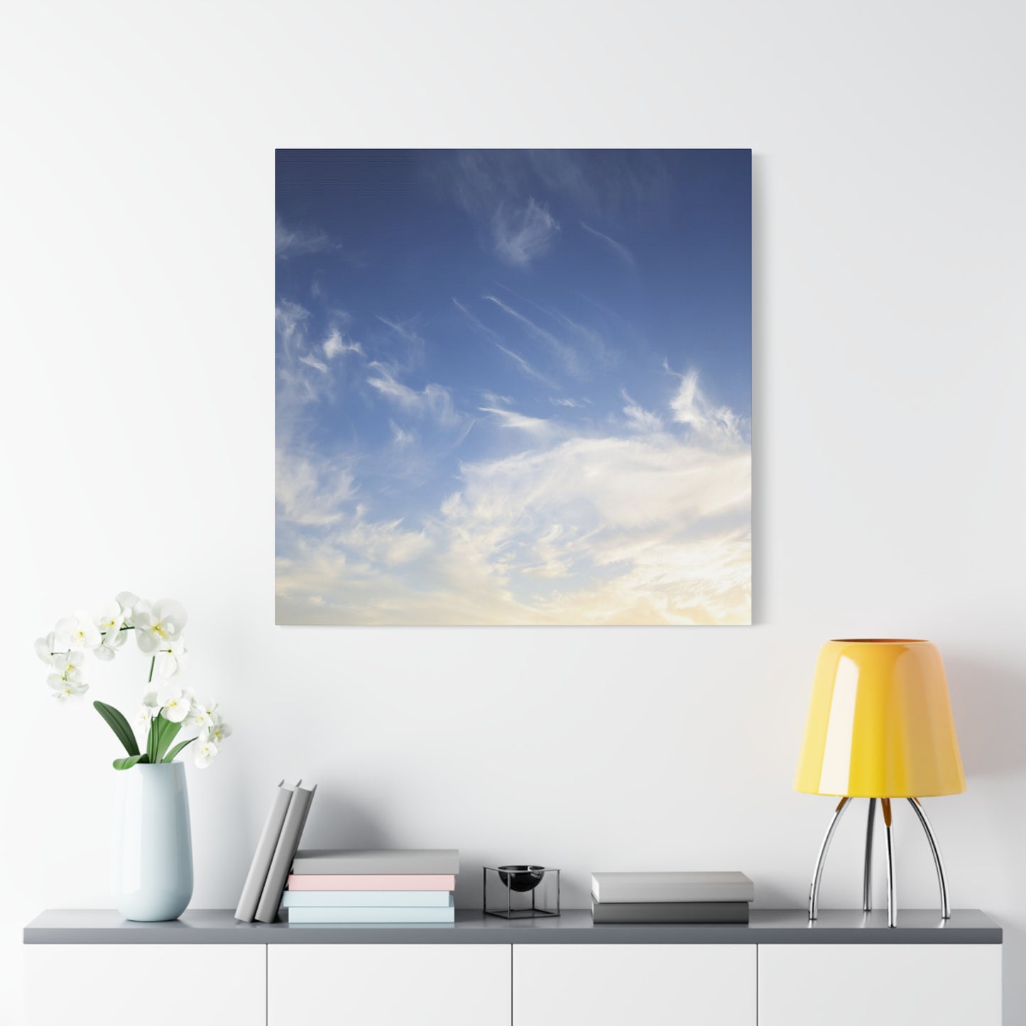 Sky's Breath - Unique Frameless Canvas Wall Art - Art By Earth