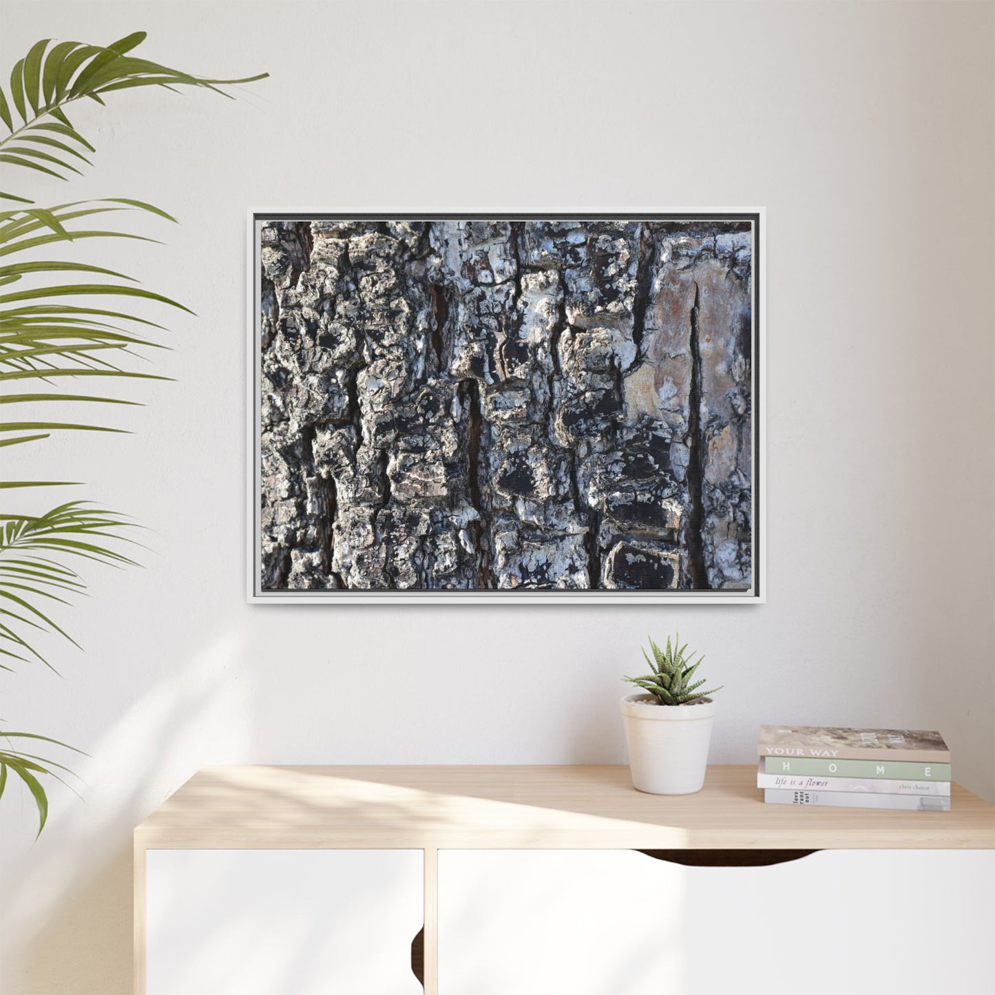 The Bark Chronicles - Unique Stretched Canvas Wall Art - Art By Earth