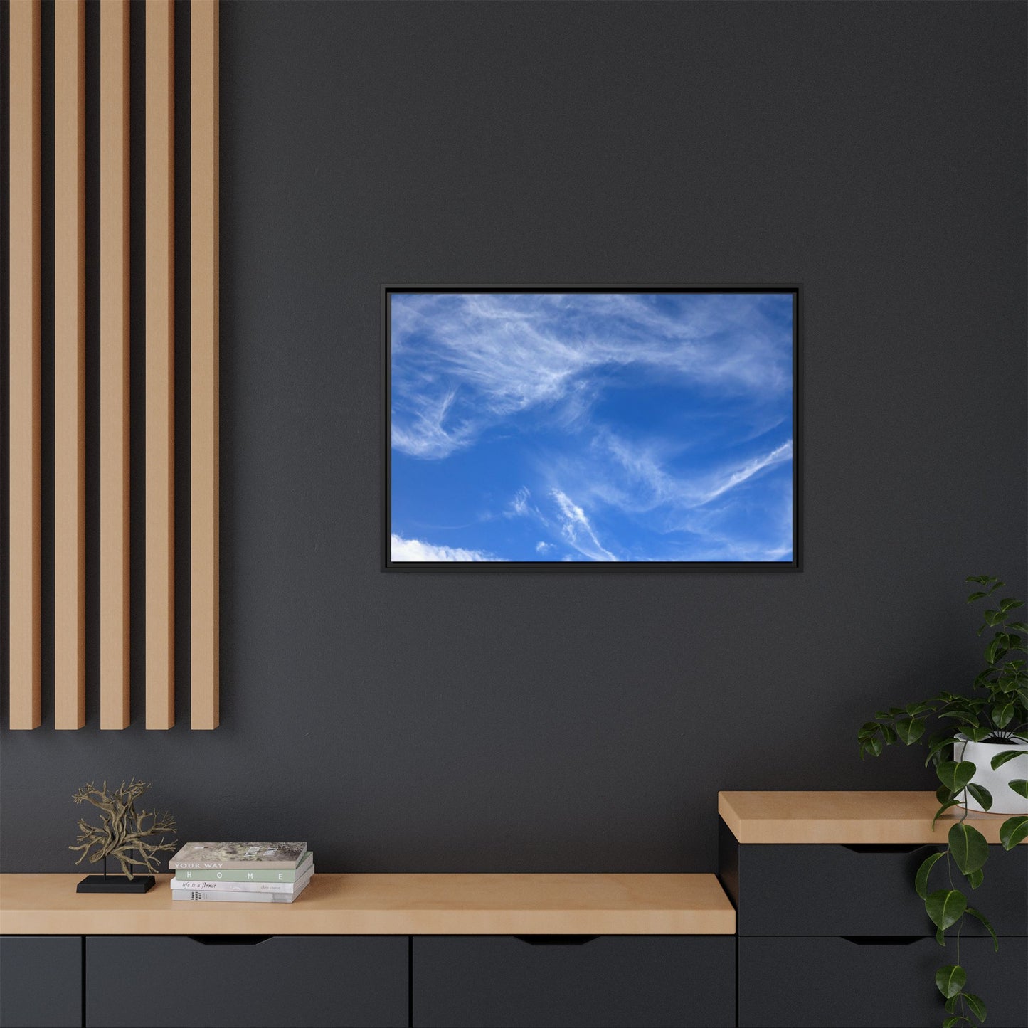 Cloudscape Reverie - Unique Stretched Canvas Wall Art - Art By Earth