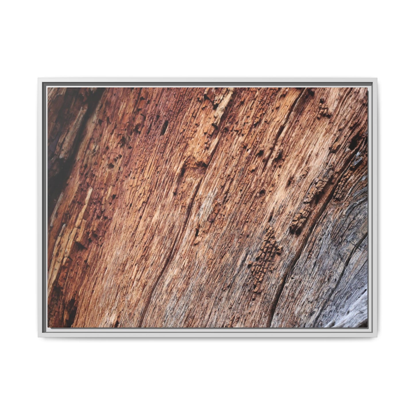 Time's Mark - Unique Stretched Canvas Wall Art - Art By Earth