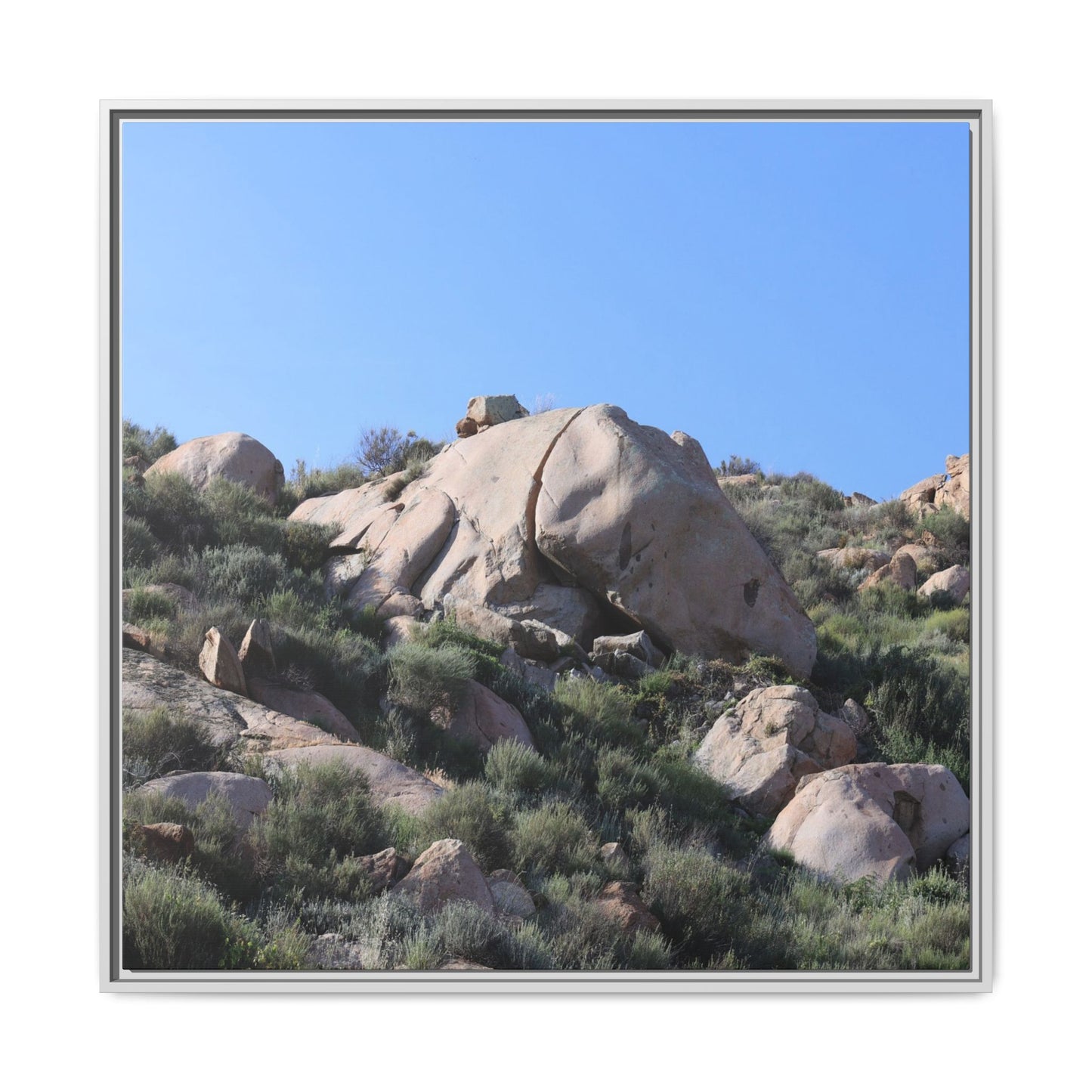 Ancient Stone Landscape - Unique Stretched Canvas Wall Art - Art By Earth